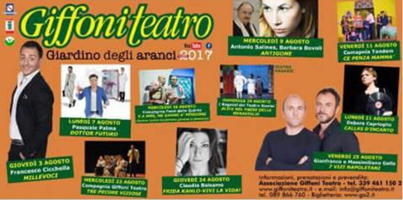 'Ce penza mammà' al Giffoni Teatro Festival