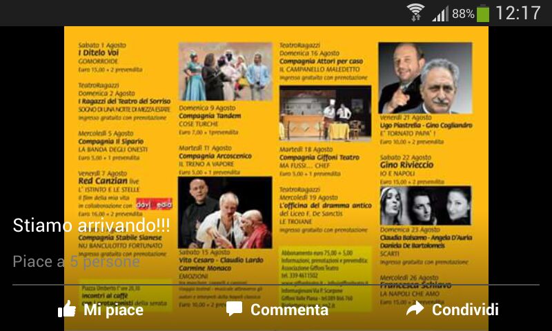 La Tandem al Giffoni Teatro 2015